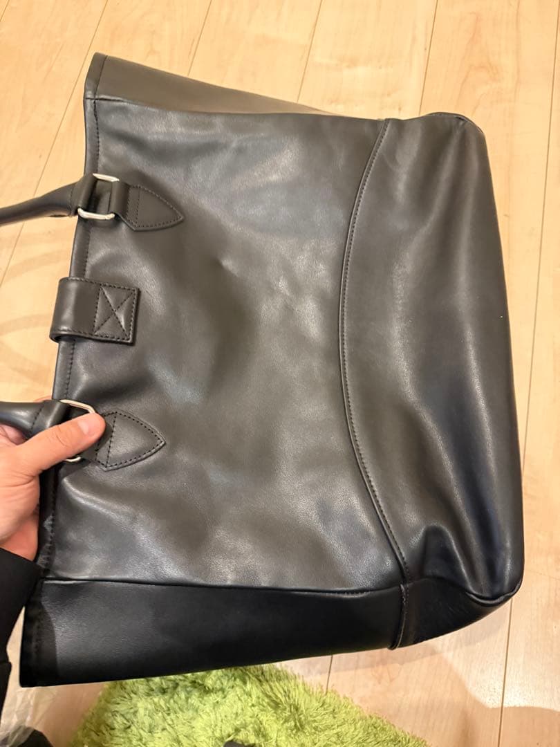 む　《新品未使用》　Schott ライダース　トートバッグ　ブラック