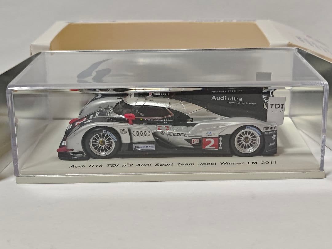 Spark 1/43 Audi R18 #2 Winner LM 2011 - メルカリ
