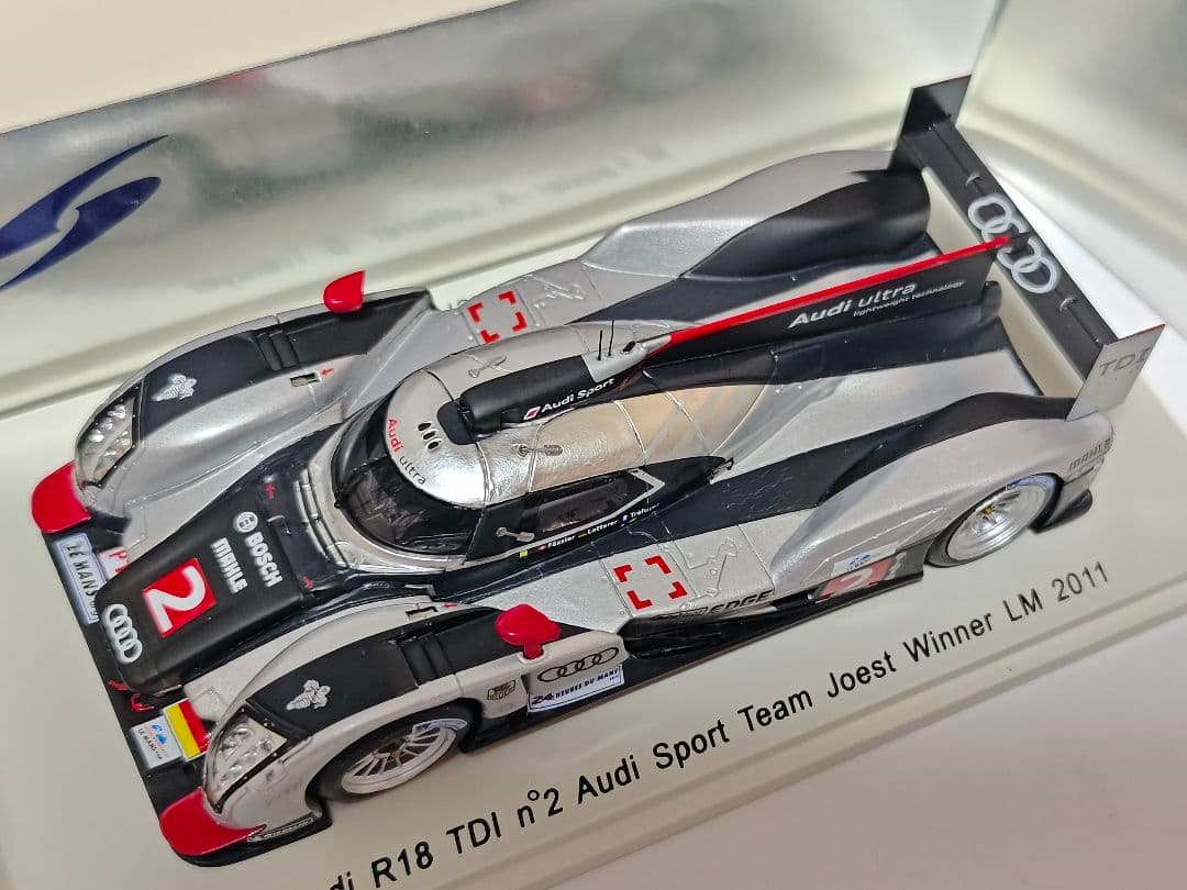 Spark 1/43 Audi R18 #2 Winner LM 2011 - メルカリ