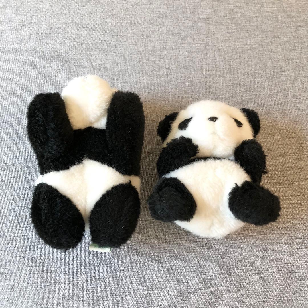 極美品】アドベンチャーワールド パンダ ぬいぐるみ 2体セット - メルカリ