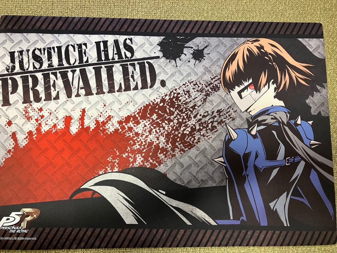 ペルソナ5 ザ・ロイヤル ブシロード ラバーマット クイーン 新島真