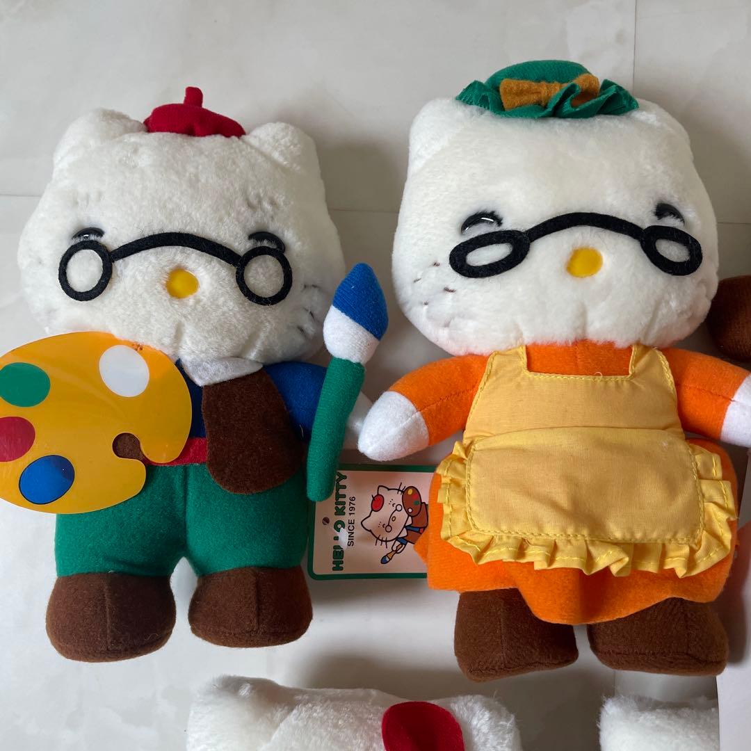 希少 ハローキティ キティ 家族 ファミリー ぬいぐるみ マスコット