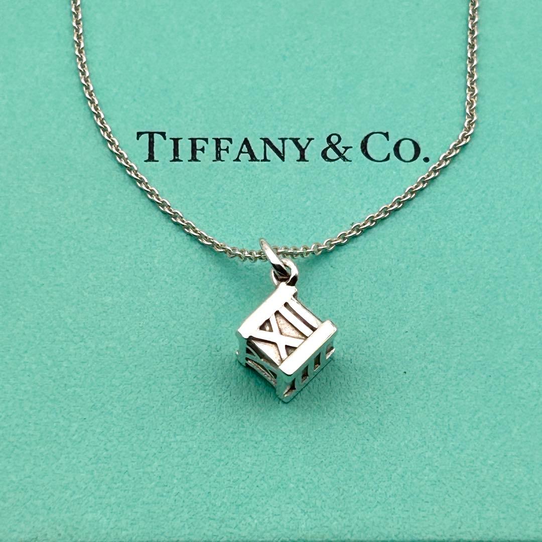 ✨極美品✨Tiffany & Co. ティファニー アトラスキューブ ネックレス TIFFANY&Co.（ティファニー） ネックレス アトラス キューブ