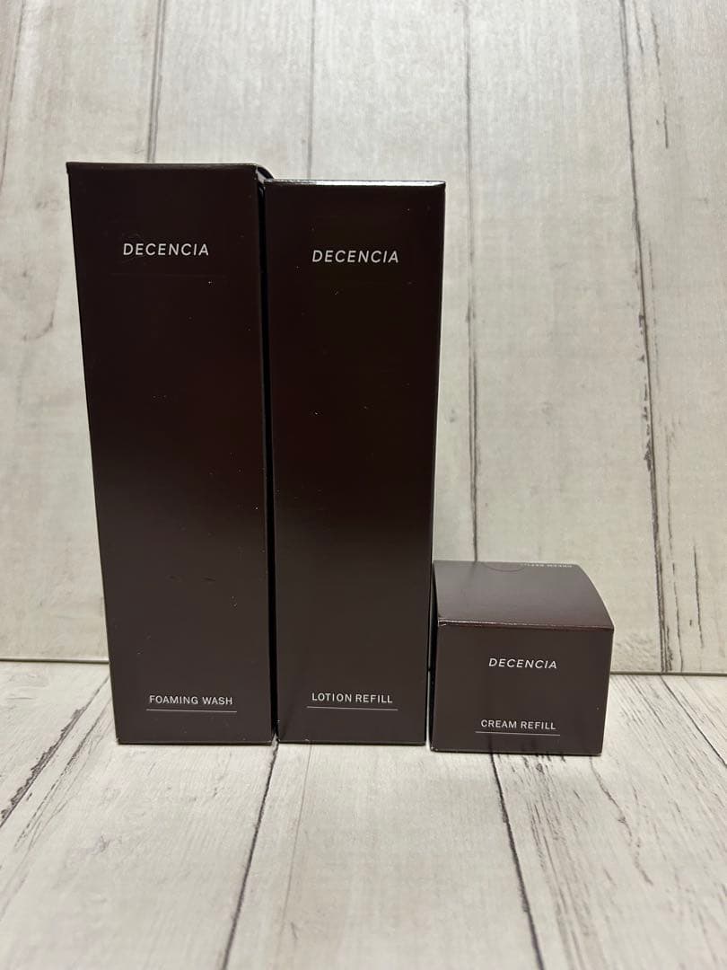 ディセンシア 詰替セット ウォッシュ・ローション・クリーム 新品未