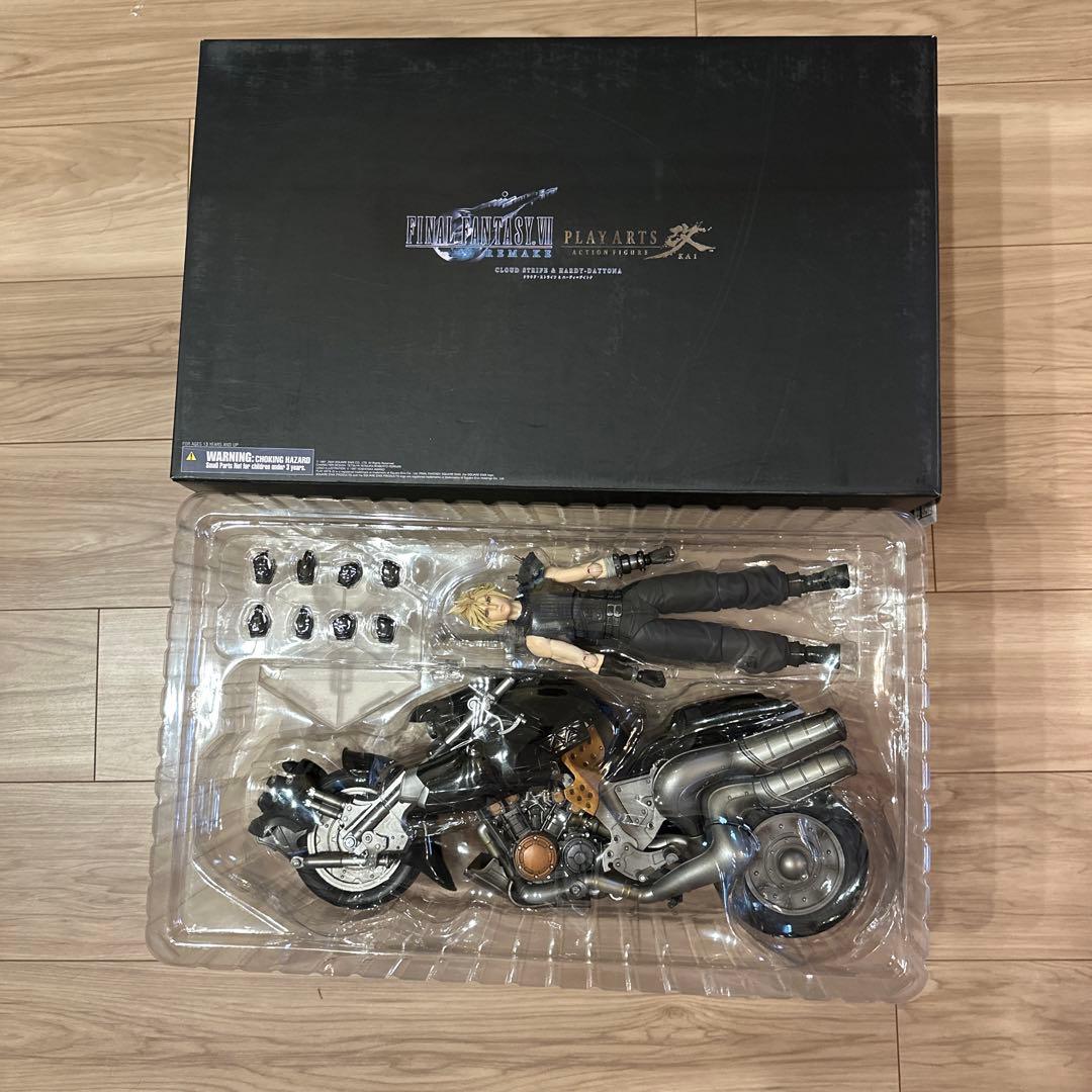 PLAY ARTS改 クラウド・ストライフ＆ハーディ=デイトナ FF7 リメイク