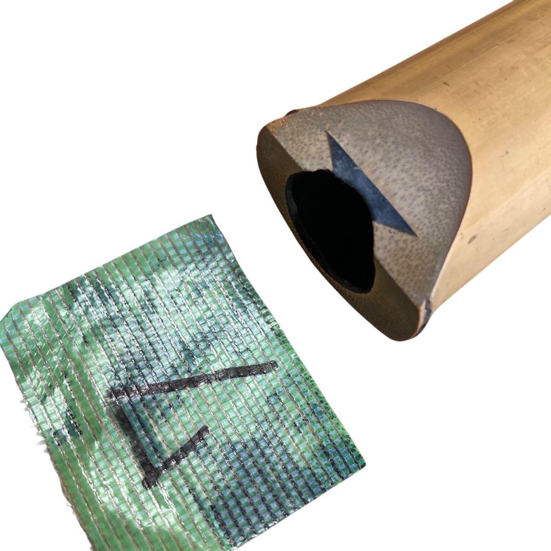 遠藤晏弘　尺八　7本　竹製　ハードケース付き