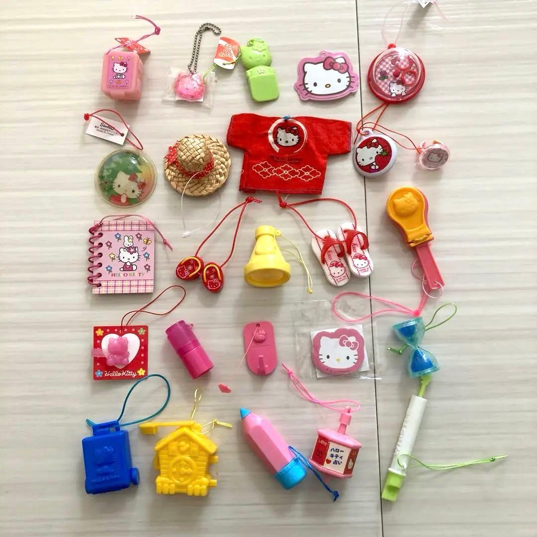 ハローキティ　サンリオプレミアムマスコット　おまけ　平成レトロ　キティちゃん