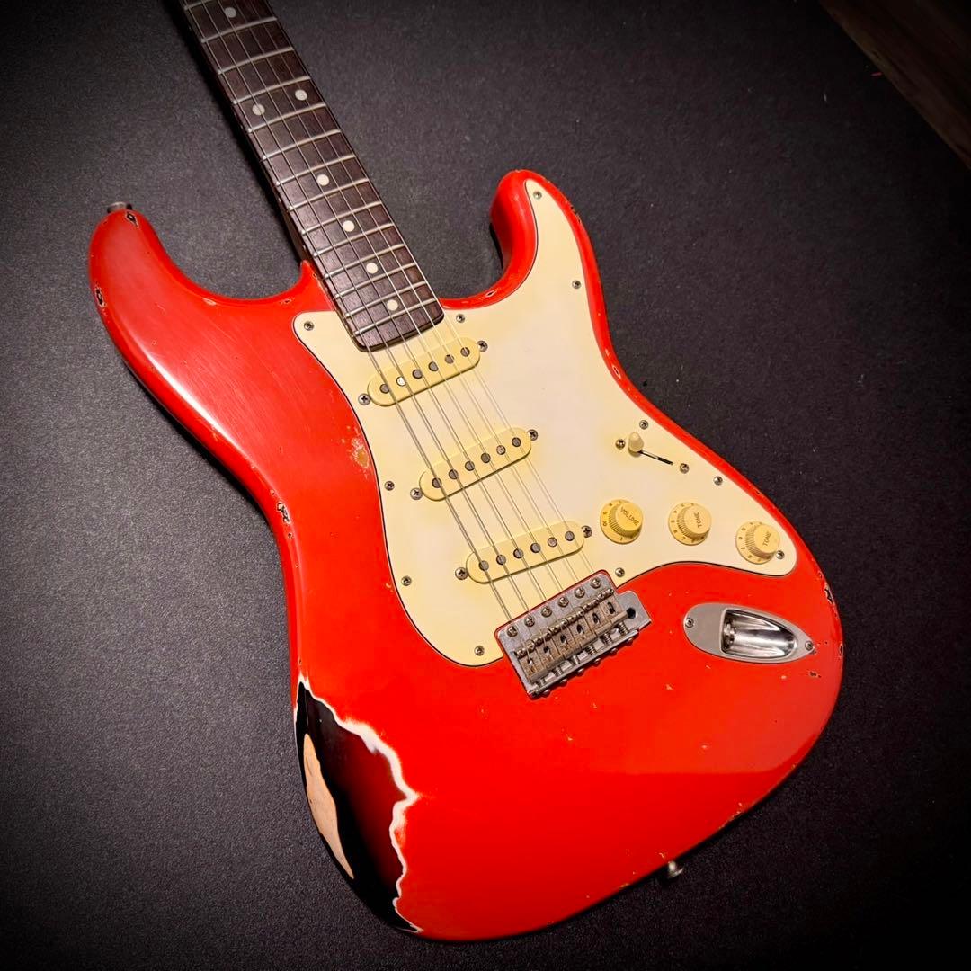 Fender ST62 -TX マルチレイヤー　レリック　リフレット　ラッカー