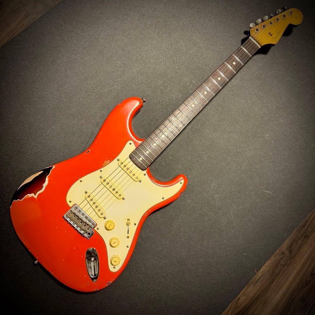 Fender ST62 -TX マルチレイヤー　レリック　リフレット　ラッカー