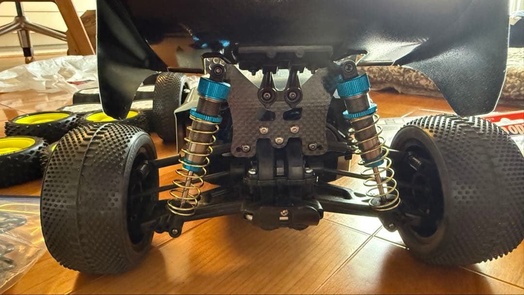 タミヤTT02B ネオスコーチャー スライドエッジⅡボディー付き 最終