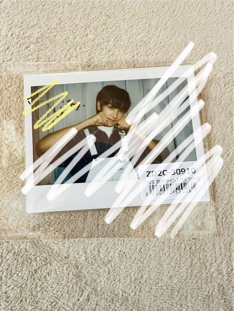 TWS Sparkling blue 当選 直筆サイン入り チェキ ヨンジェ - メルカリ