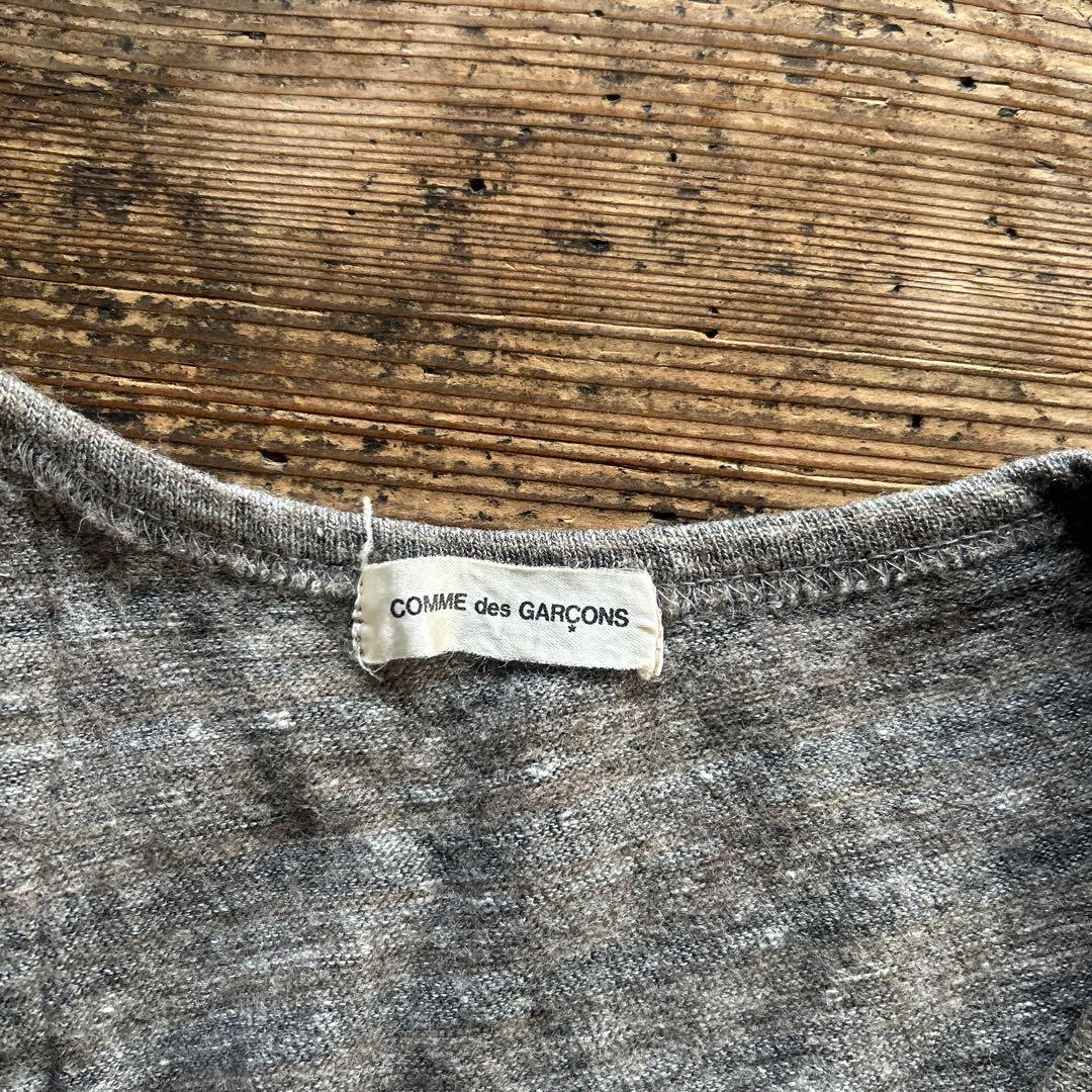 コムデギャルソン アシメントリーノースリーブニット AD199 タンク