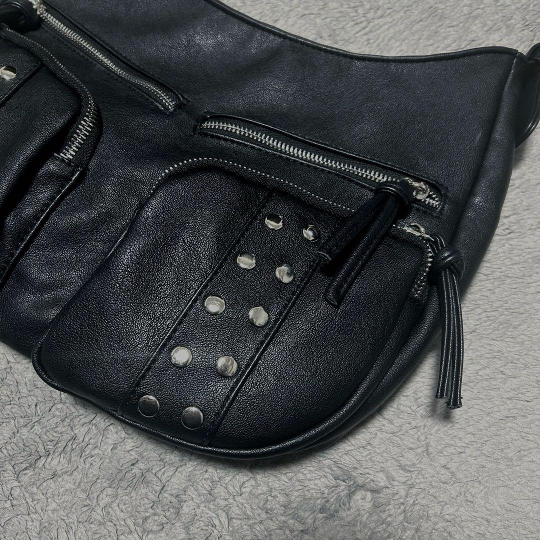 00s y2k archive studs fringe grange bag - メルカリ