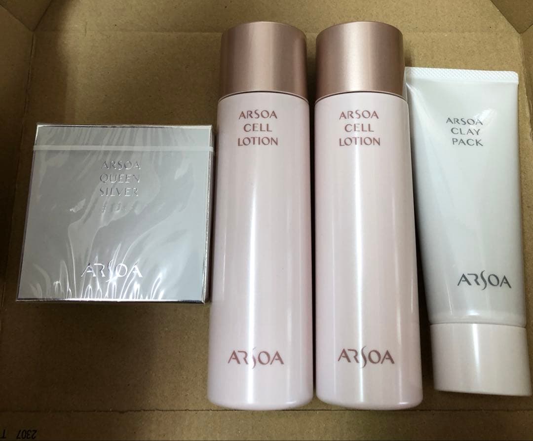 アルソア✨石けん.セルローション×2本.クレイパック☆