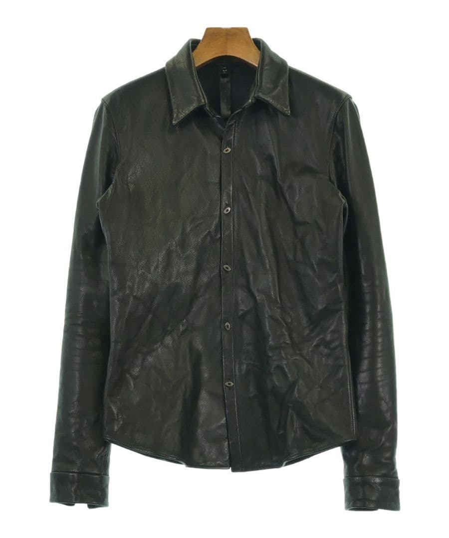 wjkカルペディエムレザー使用 レザーシャツ ジャケット C DIEM lcxx