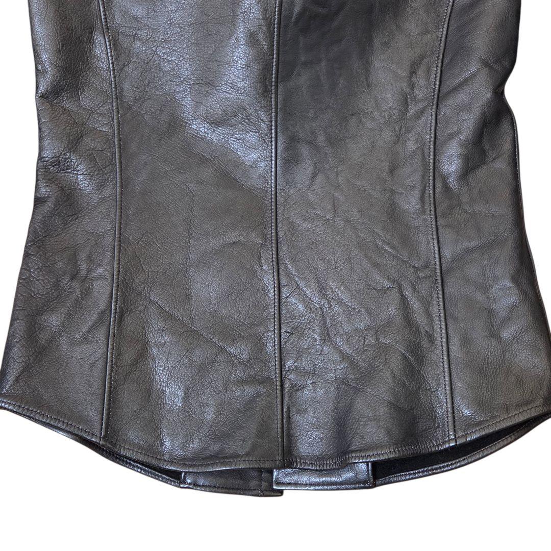 wjkカルペディエムレザー使用 レザーシャツ ジャケット C DIEM lcxx