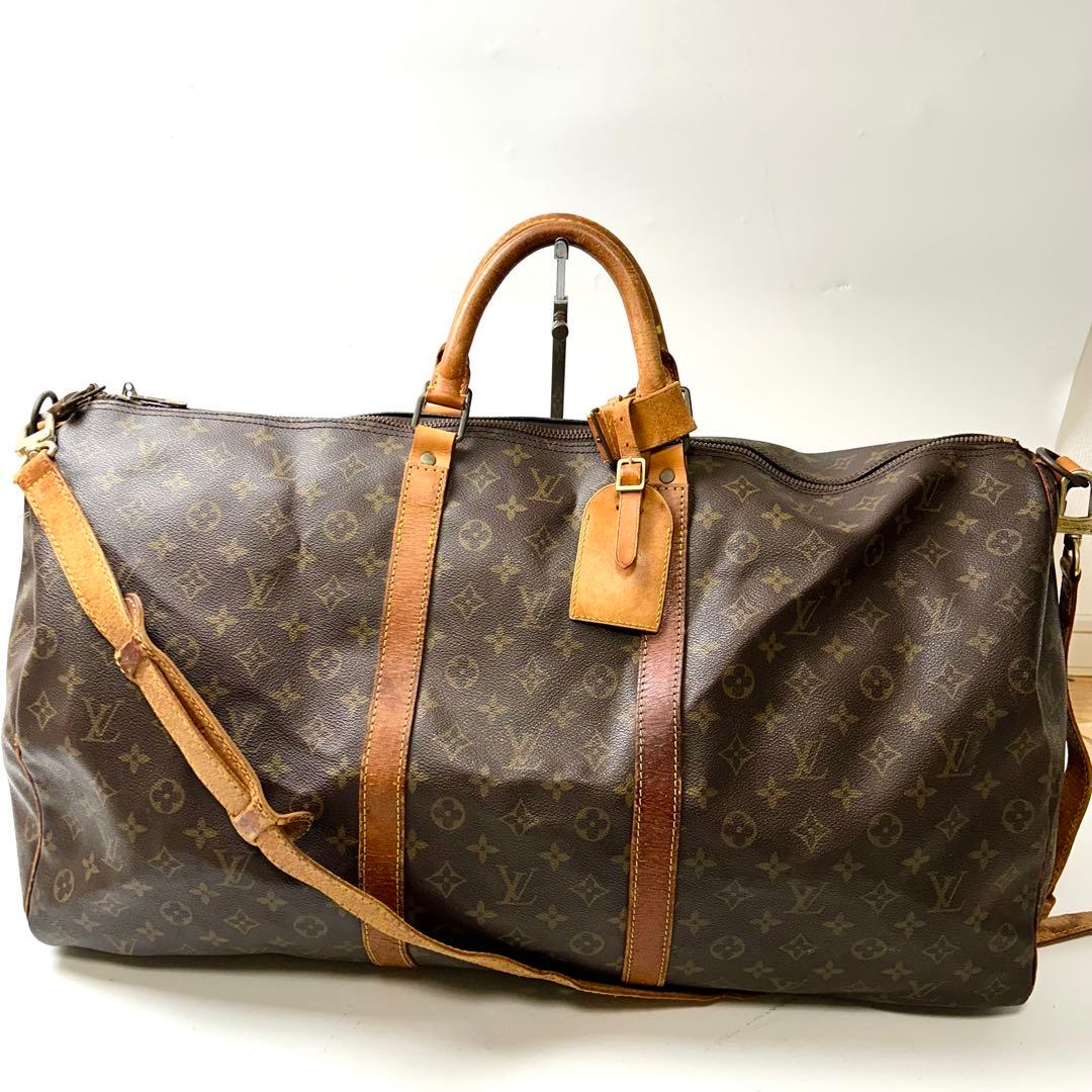 ルイヴィトン モノグラム キーポルバンドリエール60 ボストンバッグ