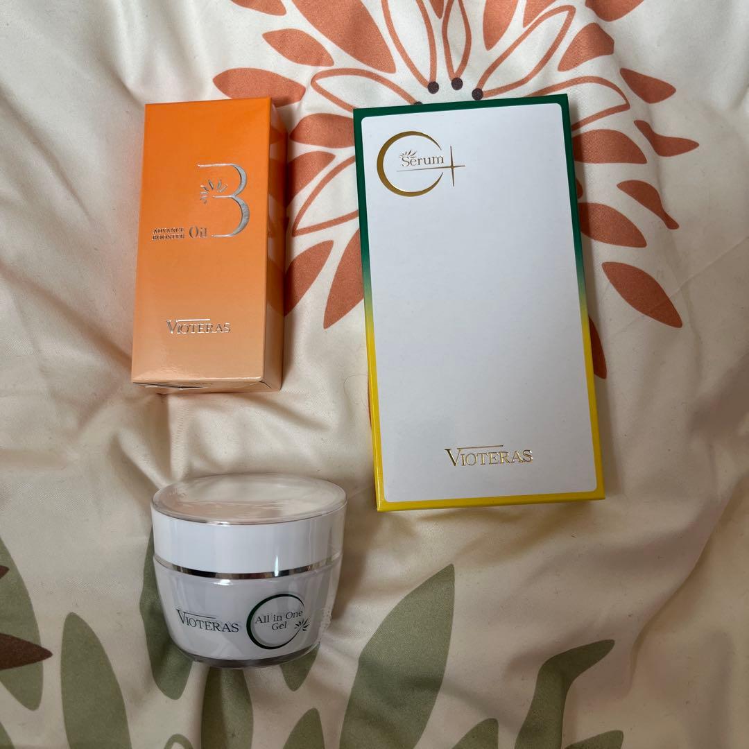 VIOTERAS C+クリアセラム　ブースターオイル　オールインワンゲル　セット