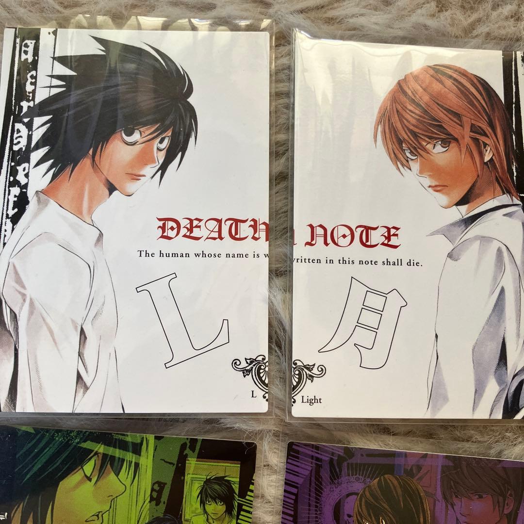 DEATH NOTE デスノート 夜神月 L カード - メルカリ