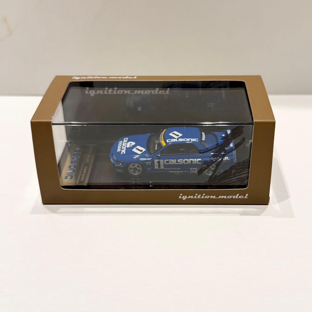 1/64 CALSONIC SKYLINE (#1)1991 JTC/サイン付き