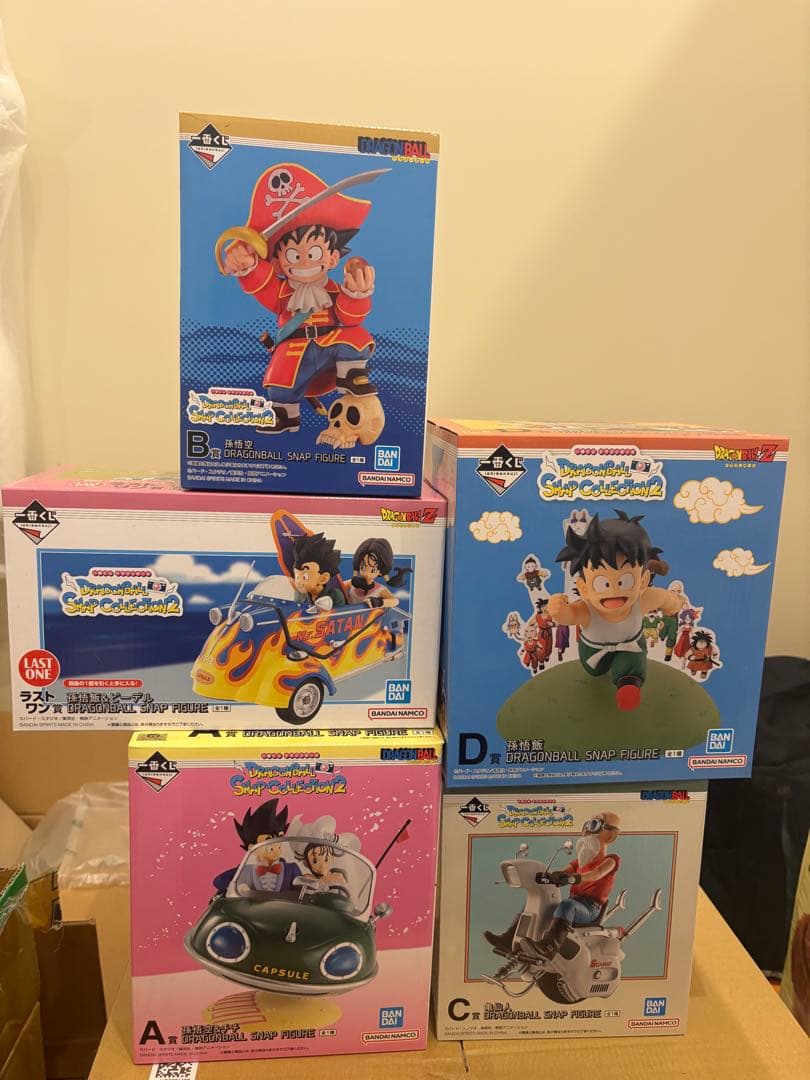 ドラゴンボール一番くじ　スナップコレクション2 フィギュア