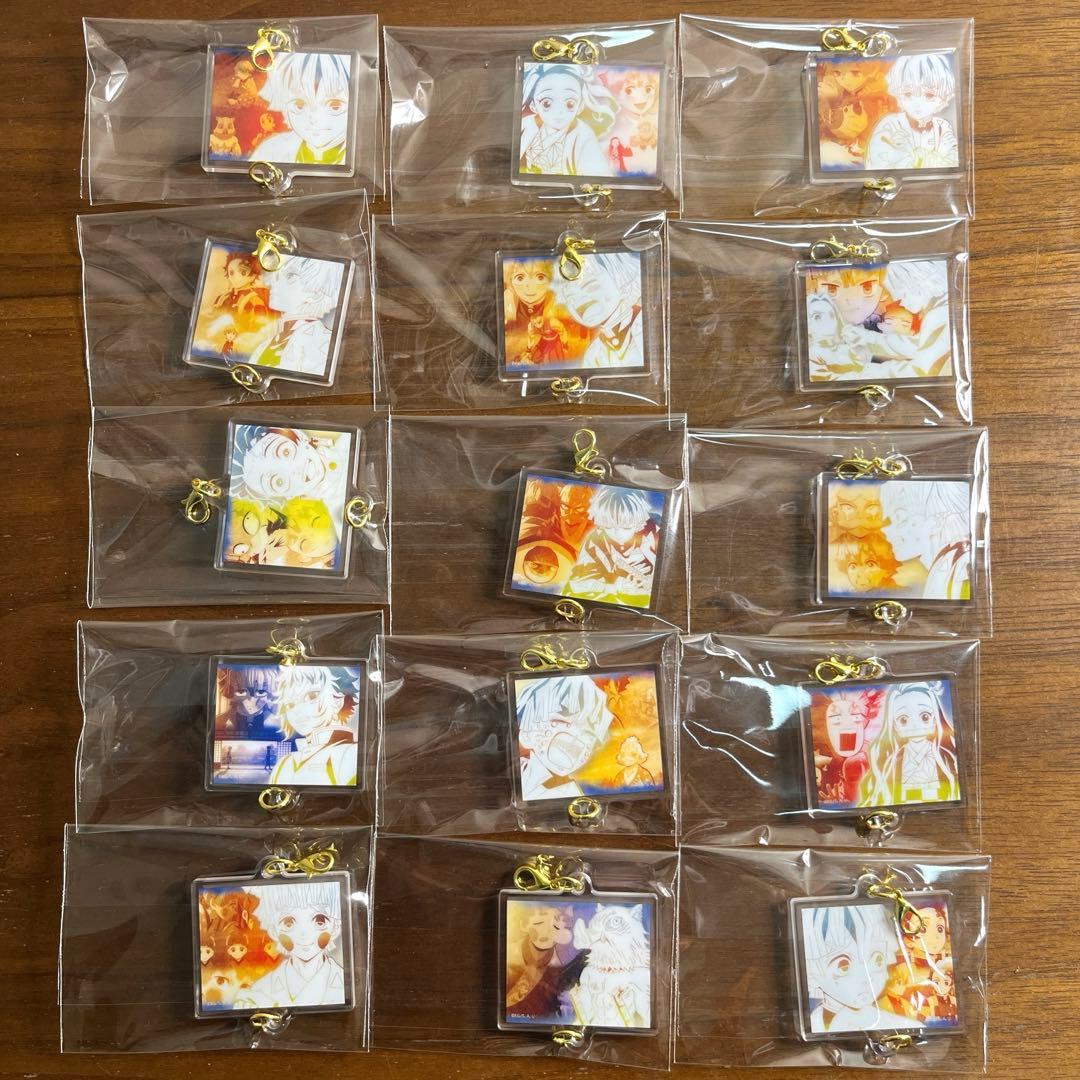 鬼滅の刃　隊士百景　我妻善逸　 絆アクリルチャーム　全15種セット 鬼滅の刃「隊士百景」詳細情報！グッズ情報・開催期間・場所など詳細を