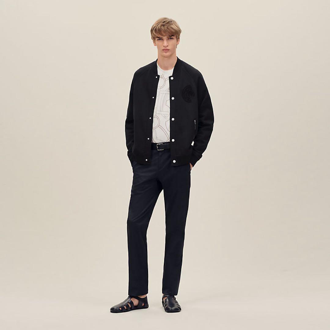 【エルメス・新品未使用】26SS テディブルゾン パッチ 《クルー・ド・セル》L