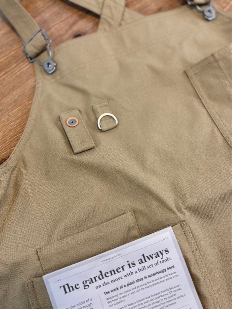 新品未使用 garage green works ベスト【ノベルティ巾着付き】