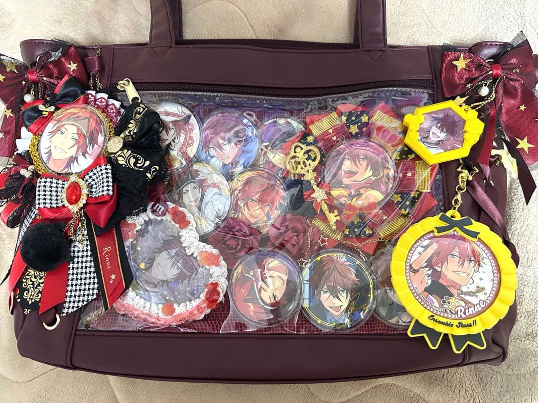 あんスタ 天城燐音 痛バ 痛バッグ 缶バッジ 天城燐音 痛バ - メルカリ