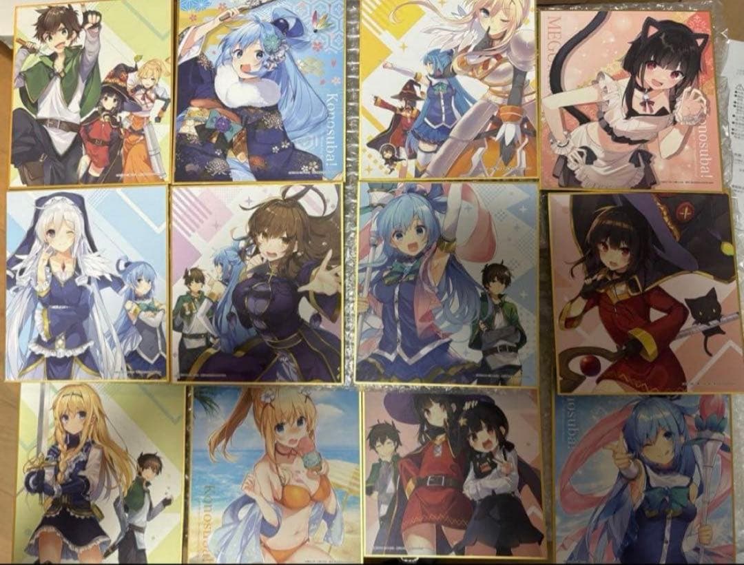 この素晴らしい世界に祝福を！ 色紙・ポスターセット 楽天市場】この素晴らしい世界に祝福を ポスターの通販