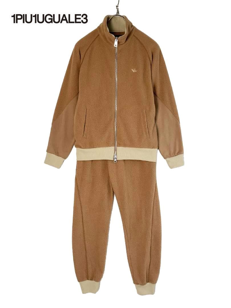 【未使用】1PIU1UGUALE3 セットアップジャージー サイズ4 1PIU1UGUALE3 RELAX ウノピゥウノウグァーレトレ リラックス ライン