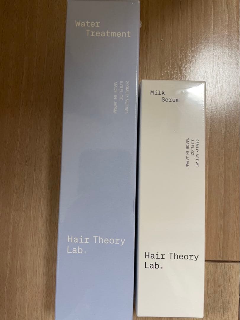 hairtheory lab トリートメント、セラム