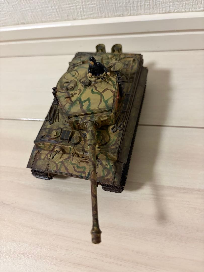 タミヤ　1/48 ドイツ軍重戦車「タイガーI（ティーガーI）後期生産型」