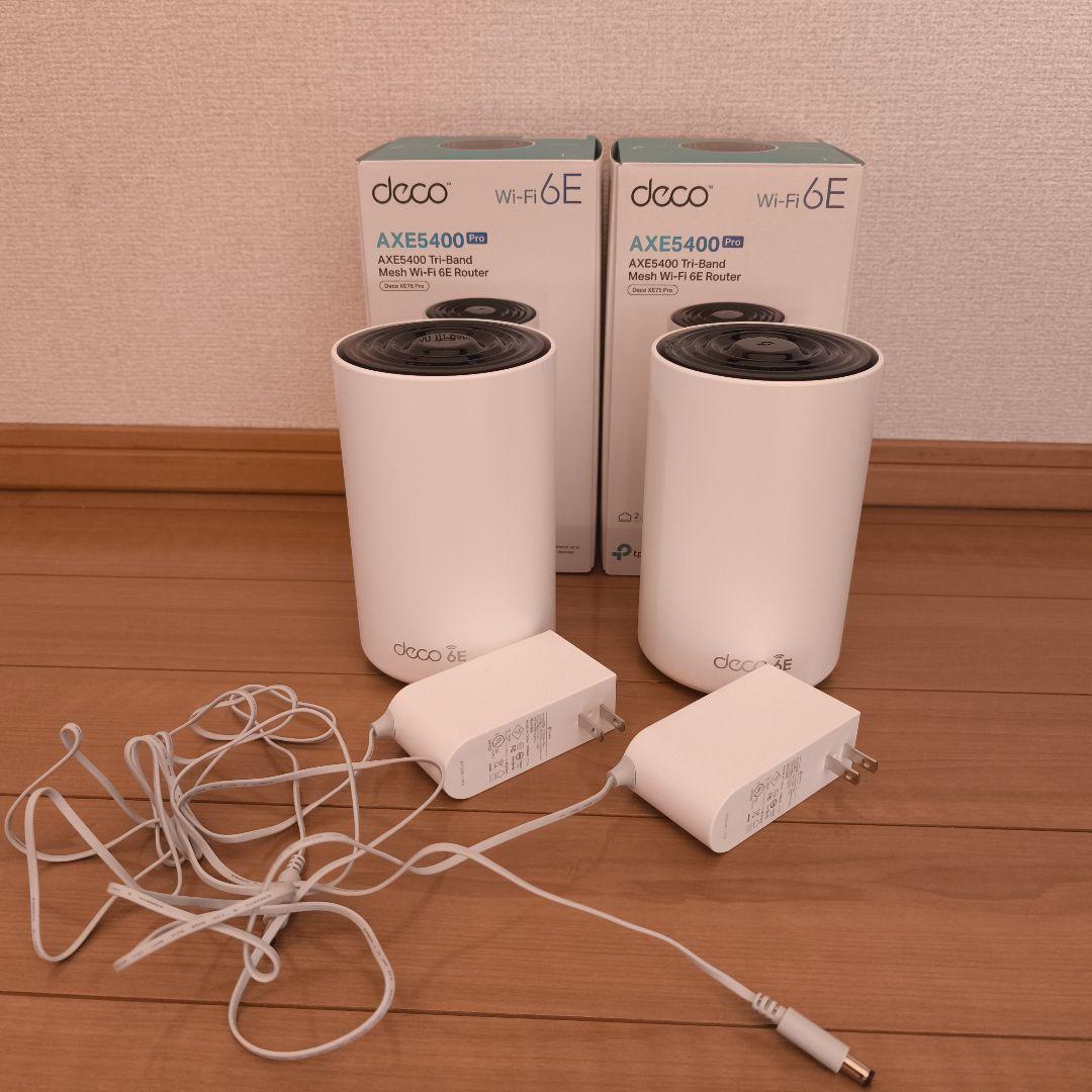 AXE5400 Deco XE75 Pro 2個セット