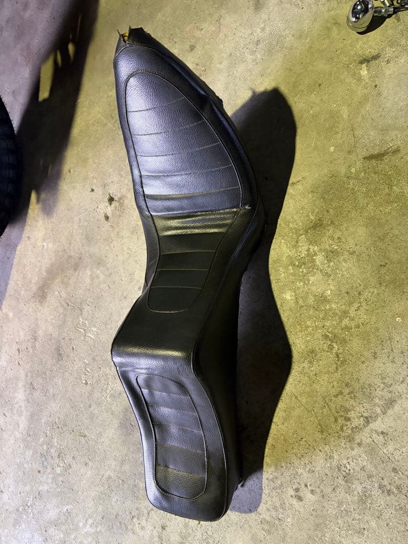 ハーレー　エボ　キングアンドクイーンシート