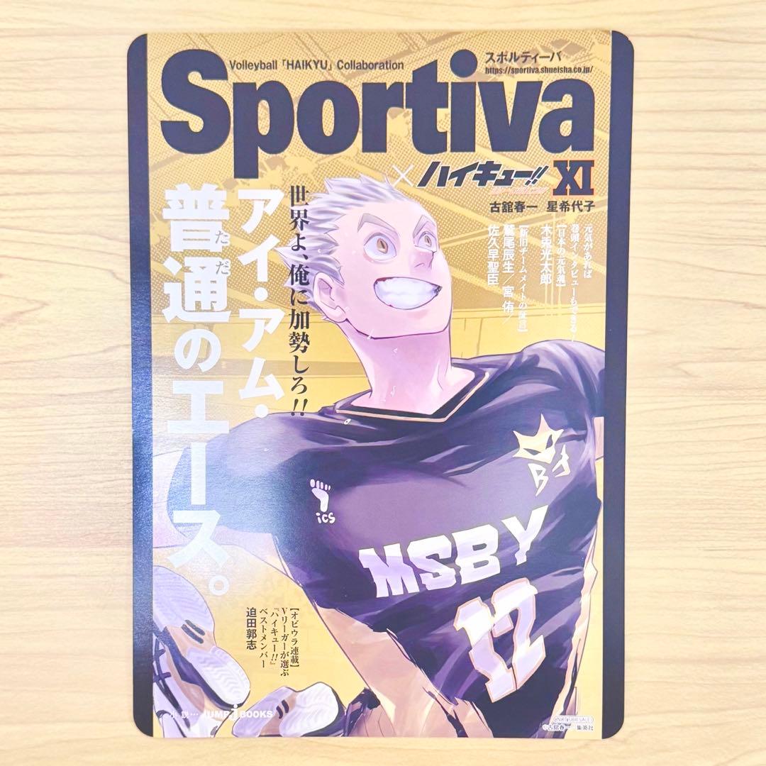 ハイキュー‼︎ ショーセツバン Sportiva 木兎光太郎 ビジュアルボード