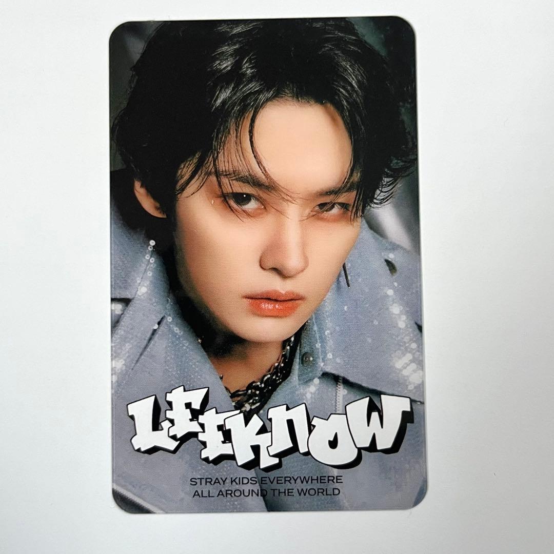 StrayKids Qoo10アルバム特典クリアトレカ リノ - メルカリ