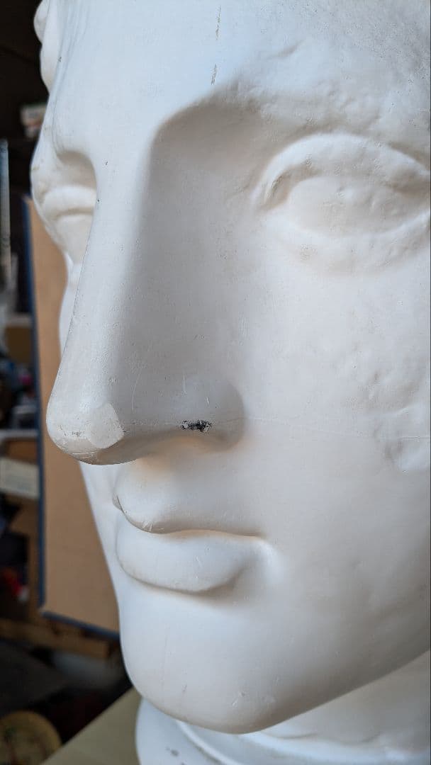 古典的プラスター彫刻の頭像 パルテノン首像 中古品Amazon.co.jp: 石膏