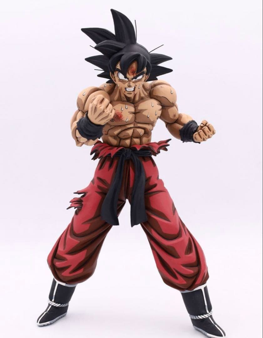 ドラゴンボール　コミックカラー　孫悟空　リペイントフィギュア　二次元彩色