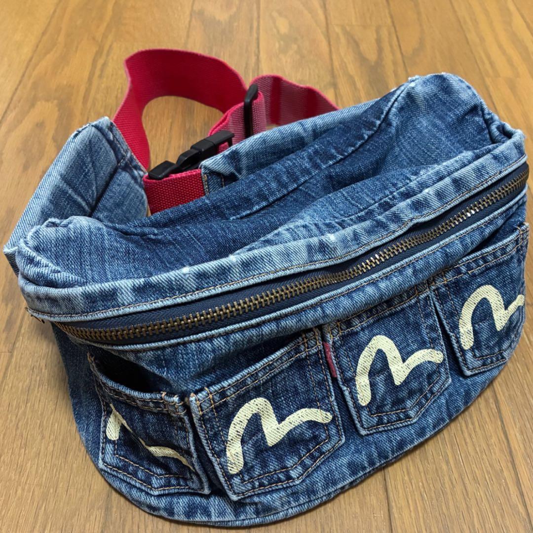 EVISU 5ポケットデニムウエストポーチ - メルカリ