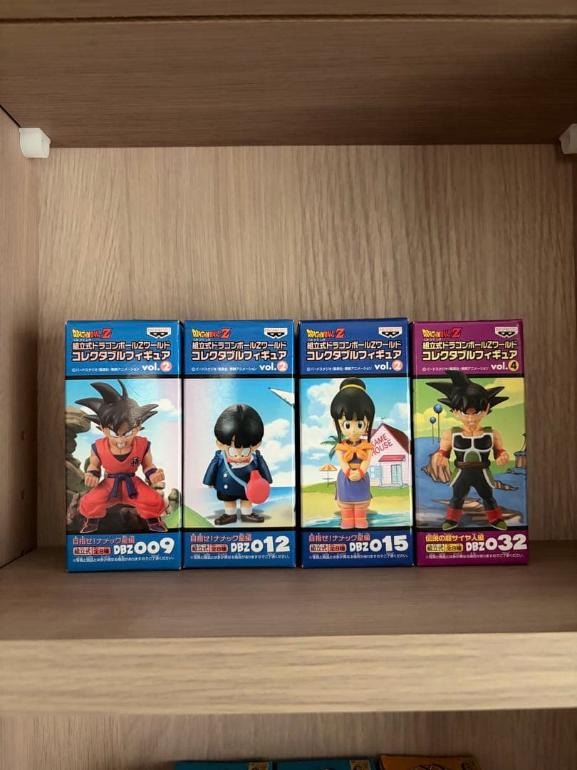 ドラゴンボール ワーコレ 目指せ！ナメック星編 孫悟空 孫悟飯 チチ バーダック