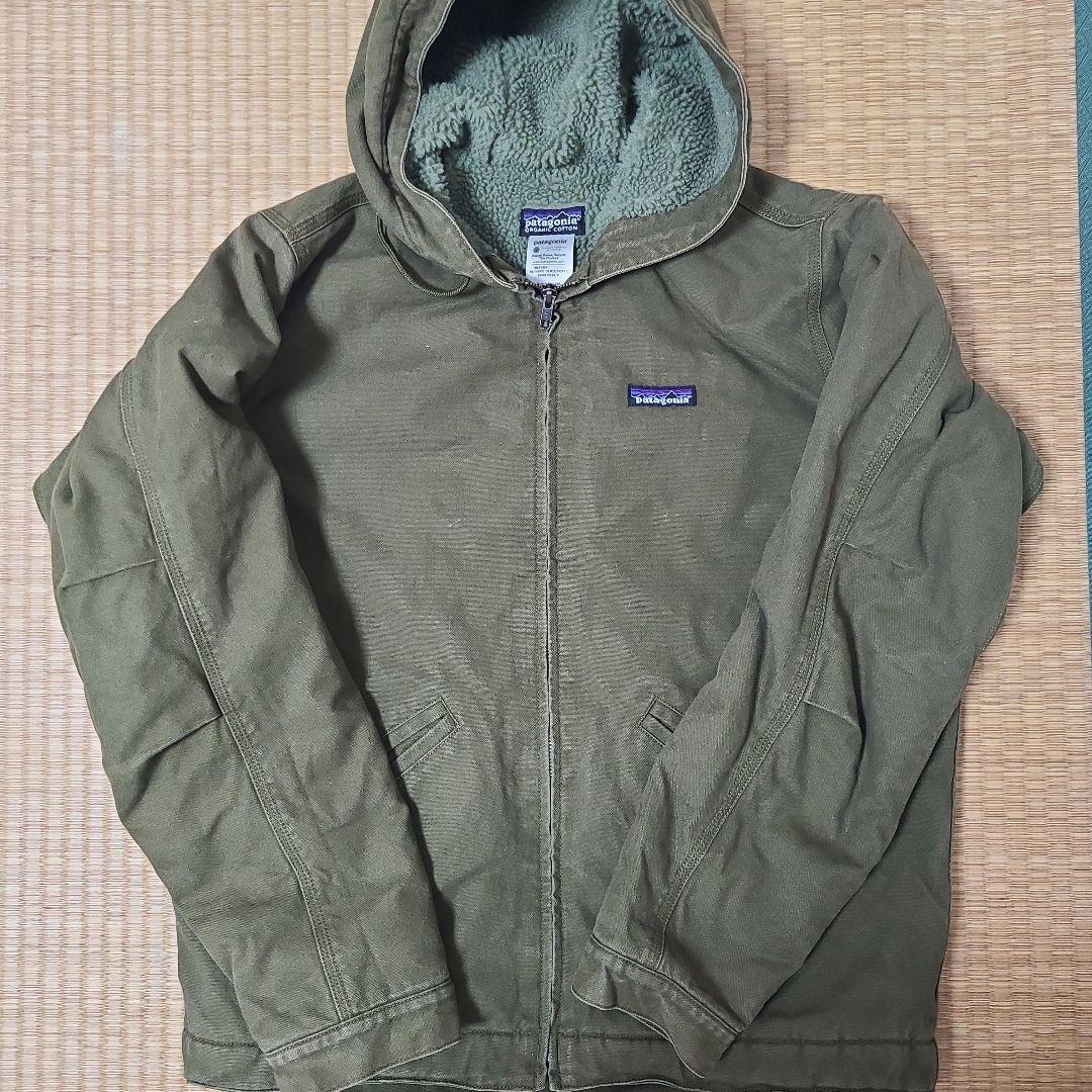 パタゴニア patagonia ラインドキャンバスフーディ Sサイズ