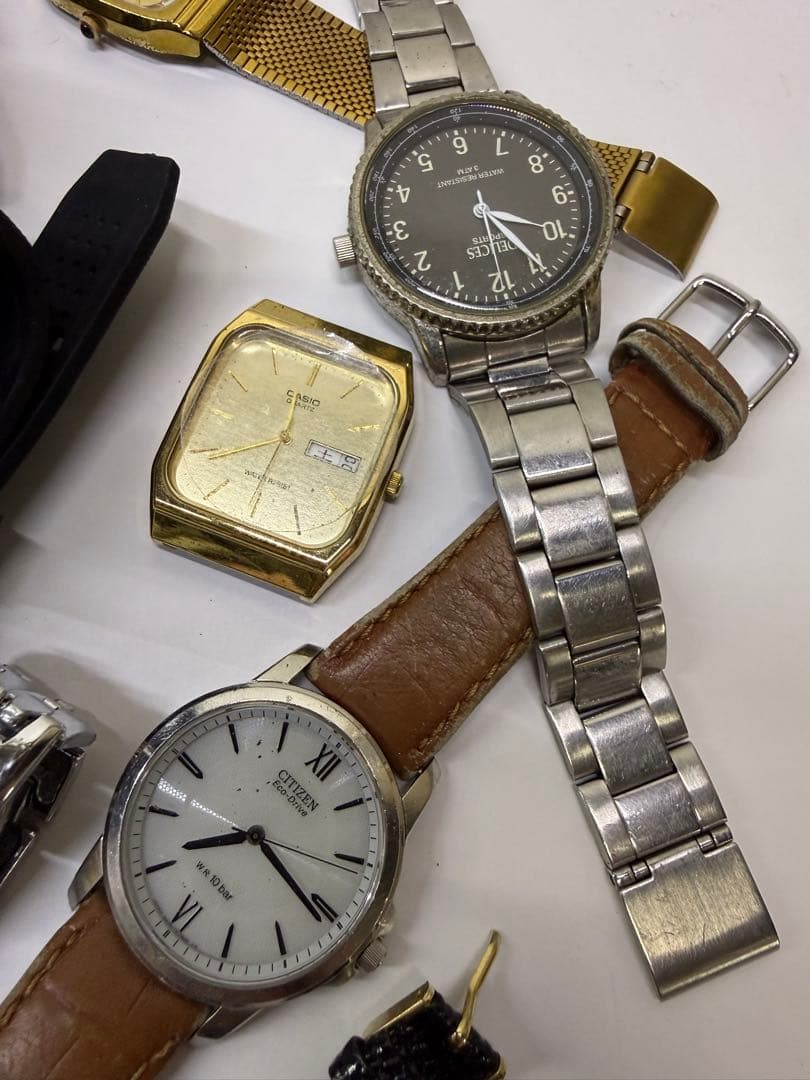 まとめ売り腕時計ジャンク2 アナログ・クォーツ腕時計セット - メルカリ