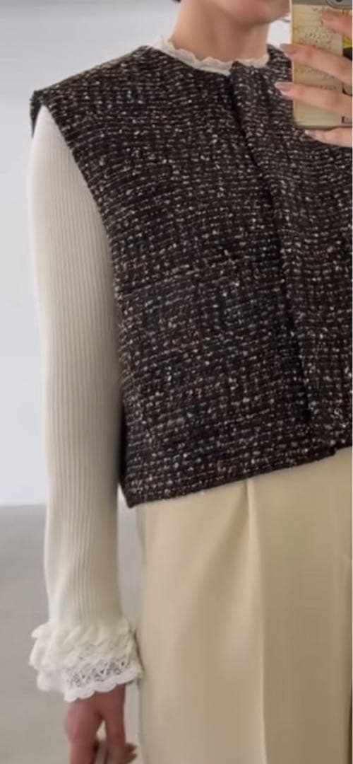 ohga✨新品✨新作レースニット - メルカリ