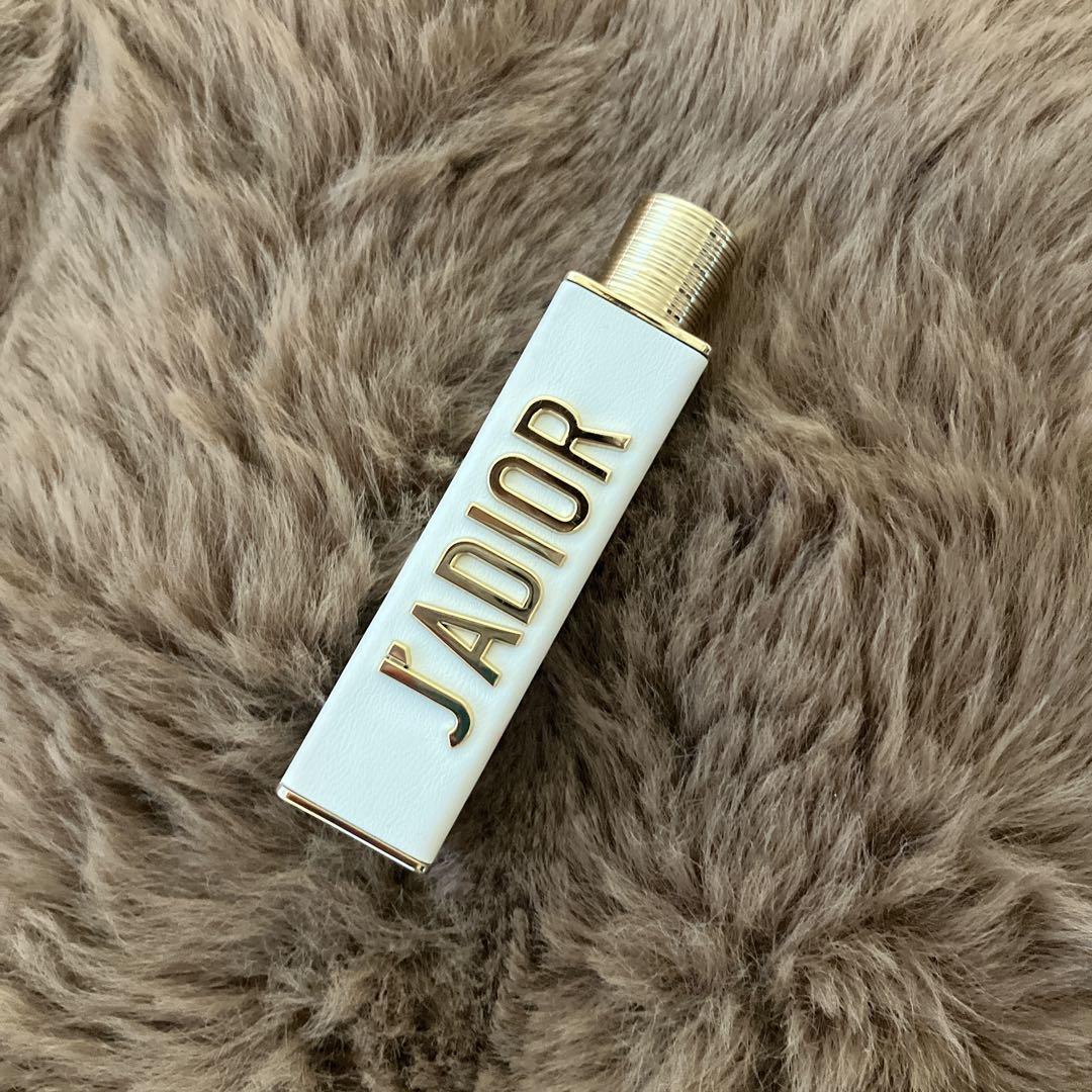 JADIOR 香水 ホワイト ゴールドロゴ