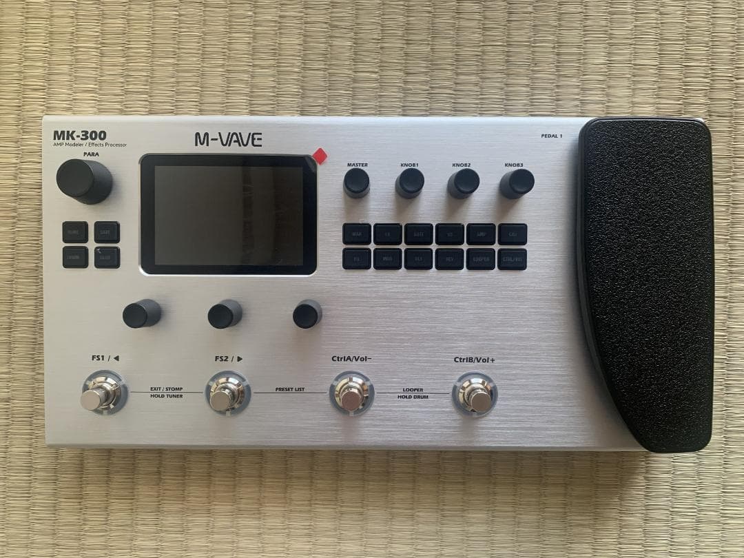 M-WAVE MK-300 ギターマルチエフェクター