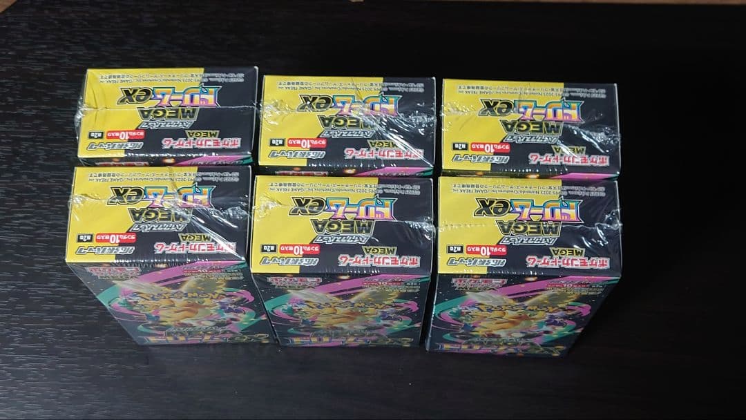ポケモンカード」MEGAドリームex 6BOX 新品未開封 シュリンク付き