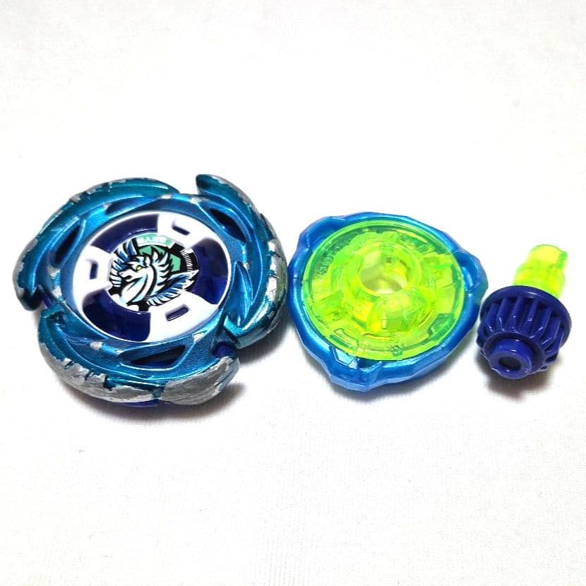 ベイブレードX エアロペガサス 3-70A ダブルメタルコート：ブルー