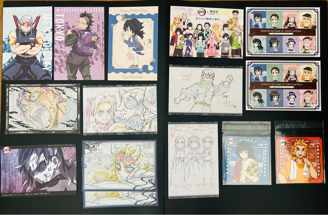 鬼滅の刃 ポストカード コースター - メルカリ