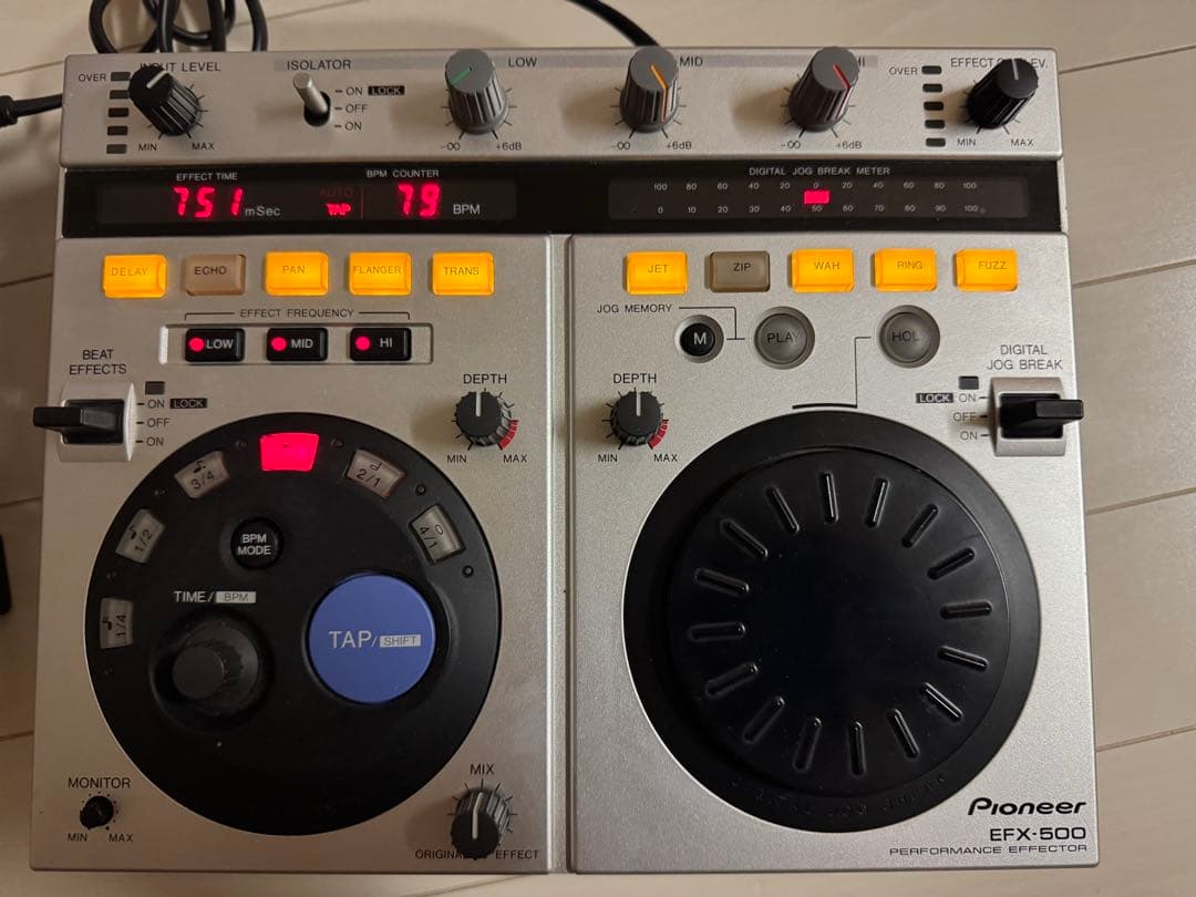 Pioneer EFX-500 DJエフェクター DJエフェクターEFX-500ベタつき問題｜Ouchi DJ